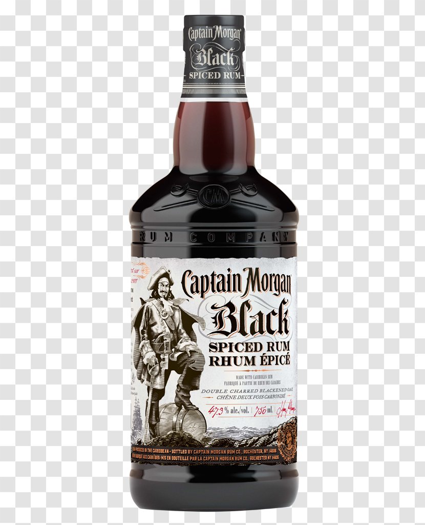 Rum Liquor Beer Captain Morgan Original Spiced Gold - Whisky Transparent PNG