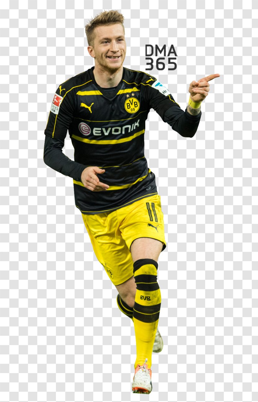 Marco Reus Borussia Dortmund Cheerleading Uniforms Football Player Transparent PNG