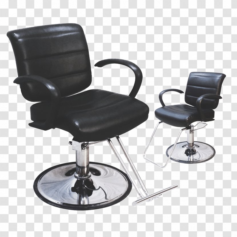 Office & Desk Chairs Barber Chair Footstool Furniture - Salon Transparent PNG