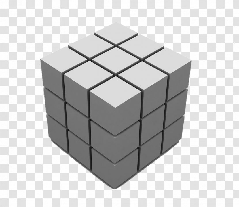 Jigsaw Puzzle Rubiks Cube Revenge Pyraminx - Tabletop Game - Gray Transparent PNG
