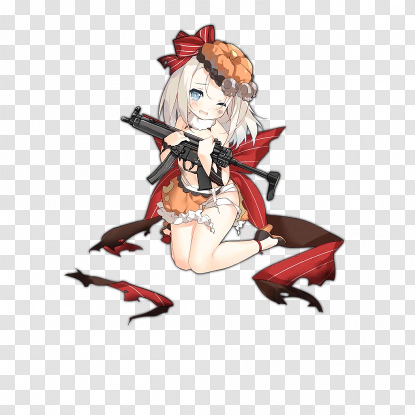 Girls' Frontline Heckler & Koch MP5 Submachine Gun 萌娘百科 UMP - Cartoon - Torn Cloth Transparent PNG