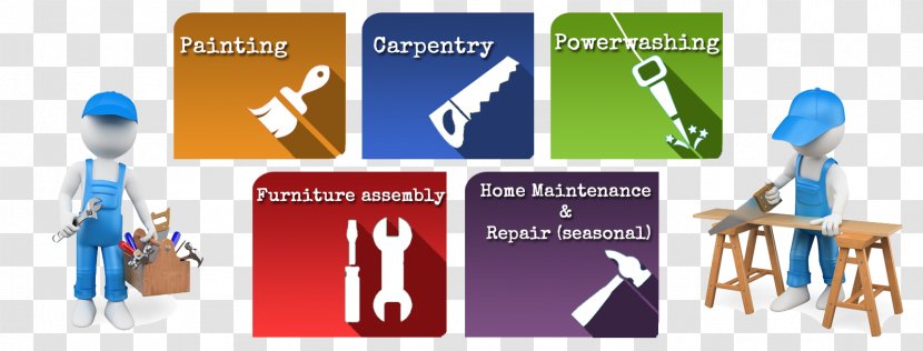 Handyman Home Repair Advertising Service Building - Maid - Services Transparent PNG