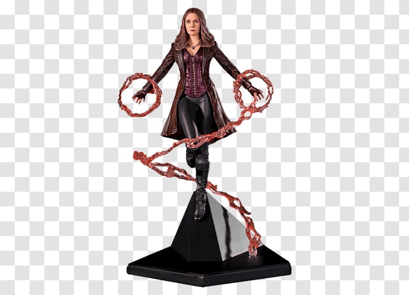 Wanda Maximoff Captain America Vision Quicksilver Iron Man - Statue - Scarlet Witch Transparent PNG
