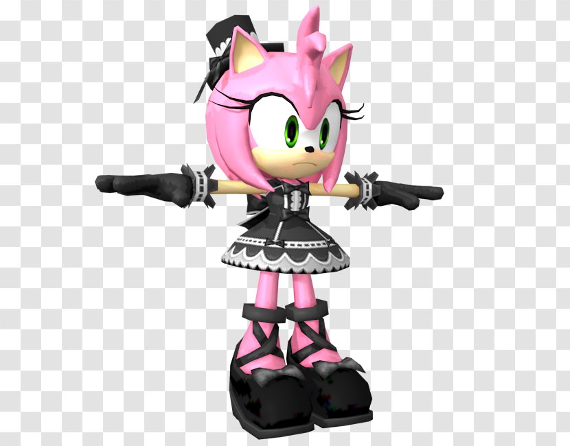 Sonic Runners CD The Hedgehog Amy Rose - Sprite - Gothic Transparent PNG