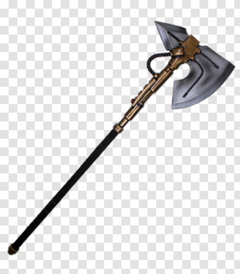 Larp Axe Battle Weapon Live Action Role-playing Game - Sports Equipment Transparent PNG