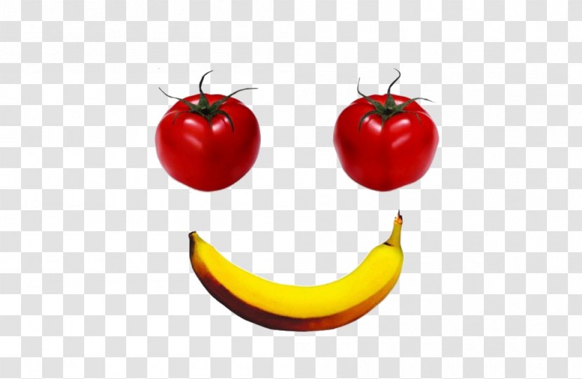 Tomato Fruit Auglis Banana Food - Apple - Two Bananas A Transparent PNG
