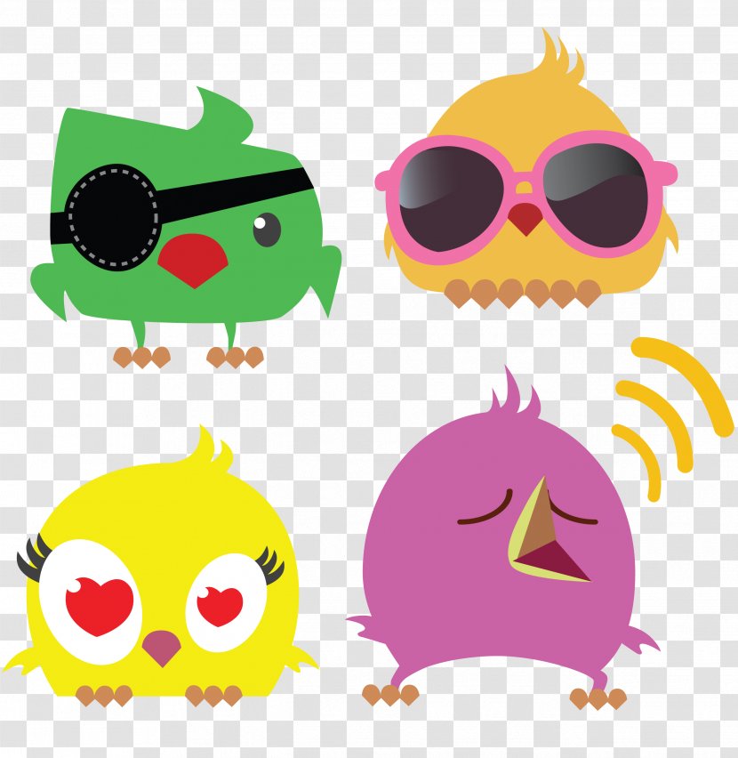 Vector Graphics Illustration Image - Yellow - Baby Bird Transparent PNG