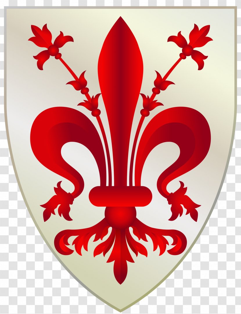 Republic Of Florence Coat Arms Blazon Fleur-de-lis - Fleurdelis - Rowing Transparent PNG