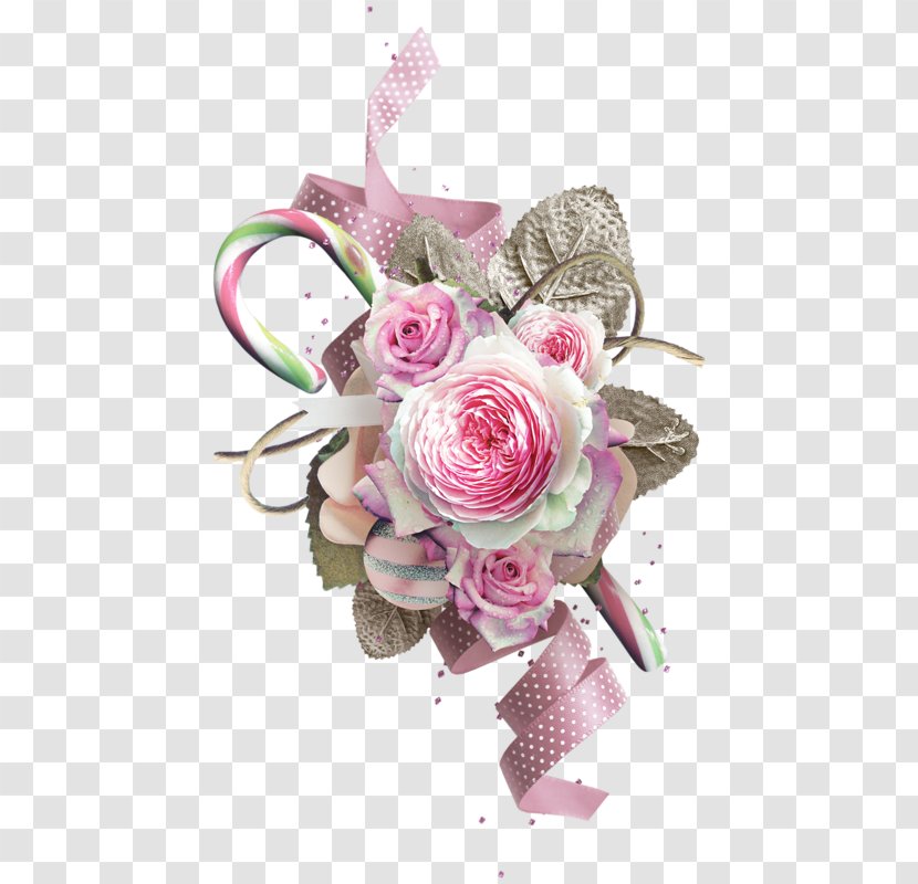 Flower Garden Roses Pink - Rose Decorative Patterns Transparent PNG