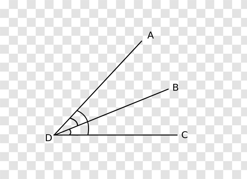 Adjacent Angle Vertical Angles Triangle Point - Correspondants Transparent PNG