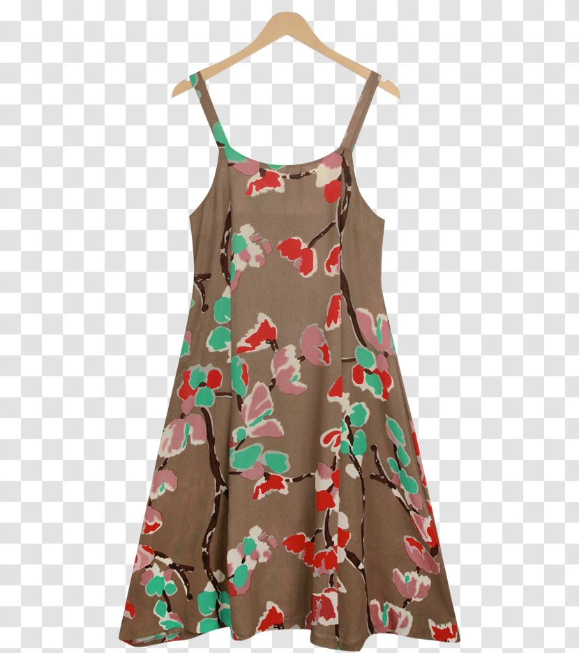 Shoulder Sleeve Dress - Neck - Floral Water Color Transparent PNG