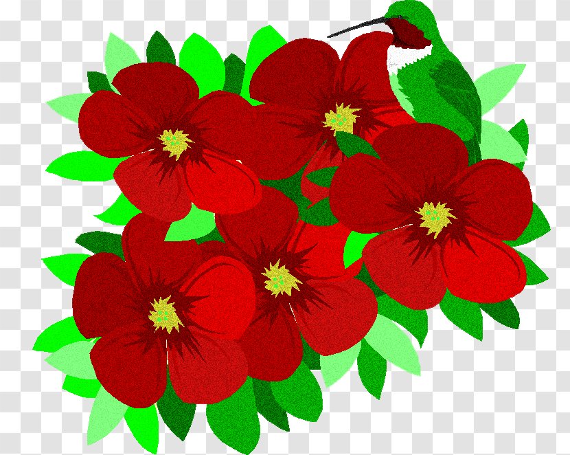 Mallows Annual Plant Herbaceous Family - Kids Flowers Transparent PNG