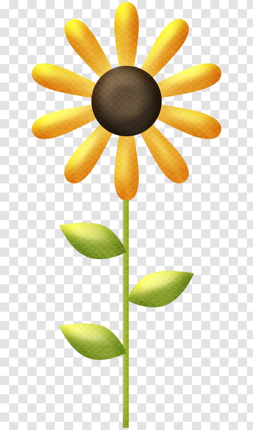 Common Sunflower Clip Art - Floral Design Transparent PNG