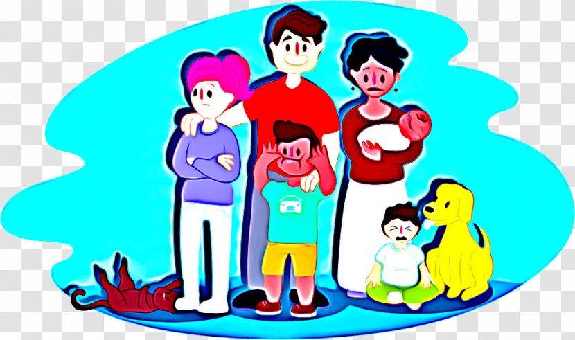 Group Of People Background - Play Family Pictures Transparent PNG