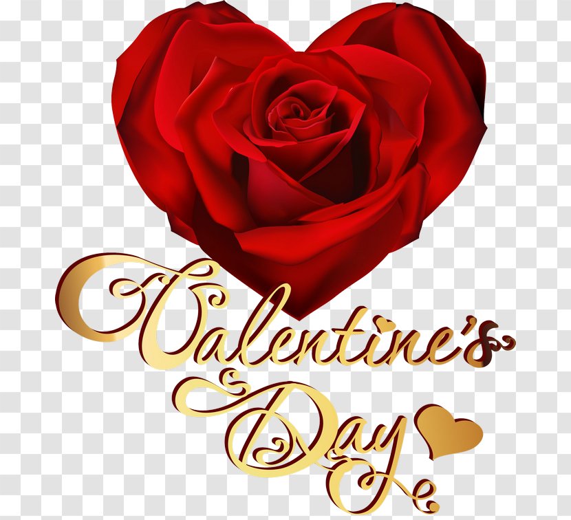Garden Roses Valentines Day Greeting Card Clip Art - Floral Design - Rose Love Transparent PNG