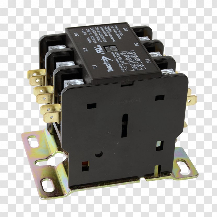 Electronic Component Electronics DiversiTech Contactor Refrigeration - Technology Transparent PNG