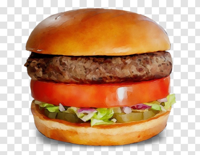 Hamburger - Paint - Patty Burger King Premium Burgers Transparent PNG