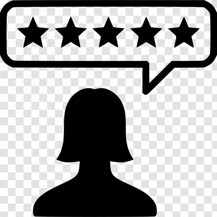 Customer Review - Silhouette - 5 Star Transparent PNG