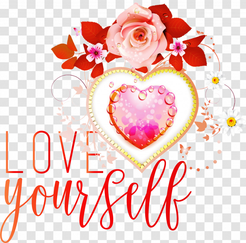 Love Yourself Love Transparent PNG