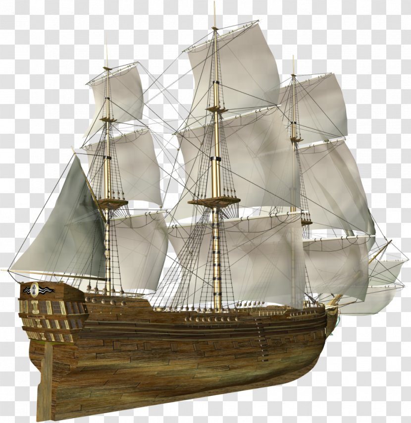 Sailing Ship - Flagship Transparent PNG