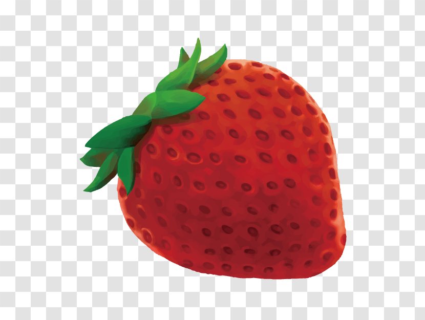 Strawberry Aedmaasikas Fruit - Scalable Vector Graphics - 3d Image Of Picture Material Transparent PNG