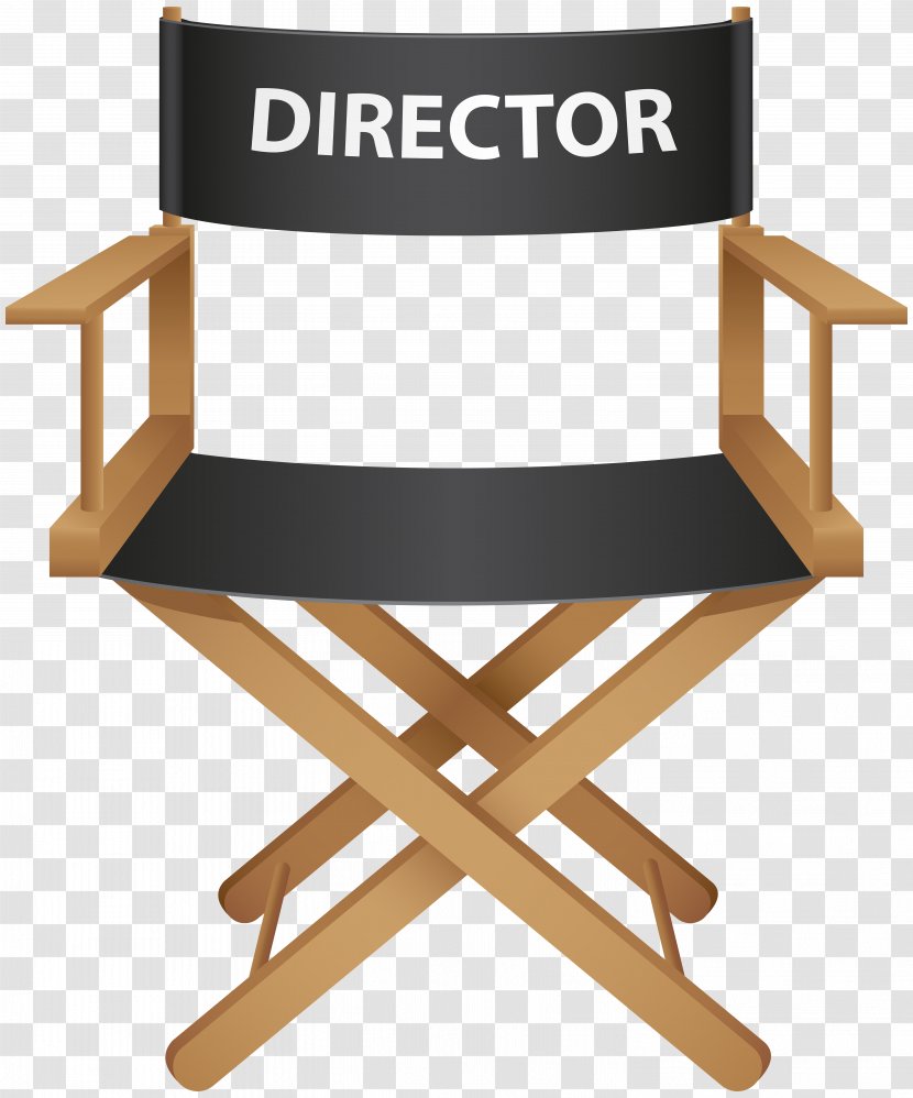 Director's Chair Film Director Royalty-free - Clapperboard - Clip Transparent PNG