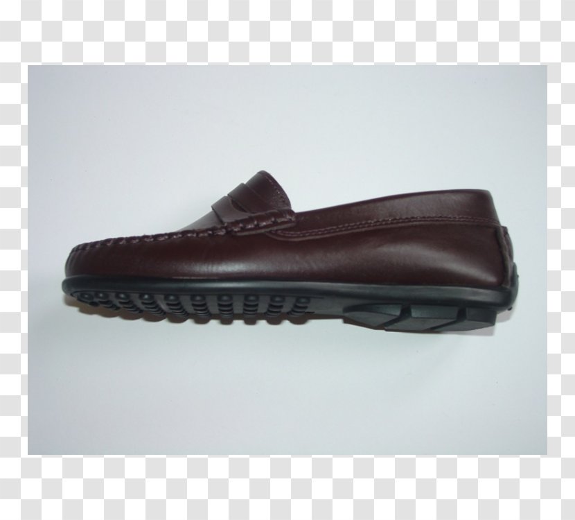 Slip-on Shoe Leather - Brown - Mocassin Transparent PNG