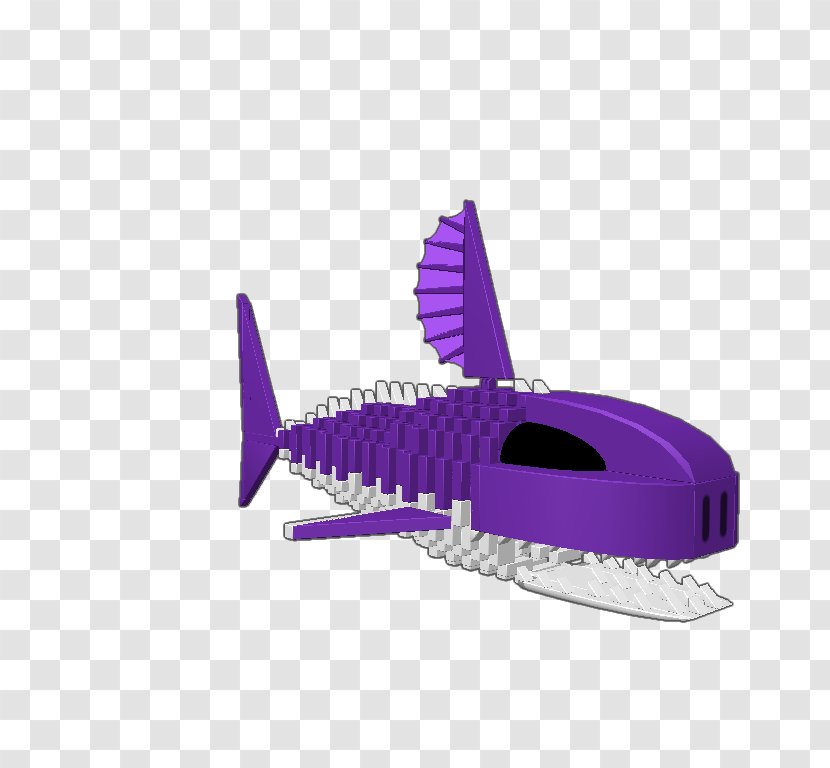 Product Design Fish Purple - Oceanic Whitetip Shark Transparent PNG