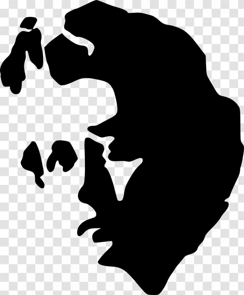 Black And White Silhouette Clip Art Transparent PNG