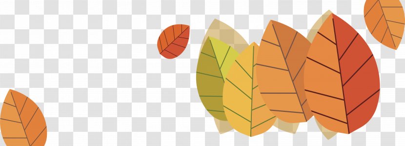 Autumn Leaf - Gold - Leaves Banners Transparent PNG