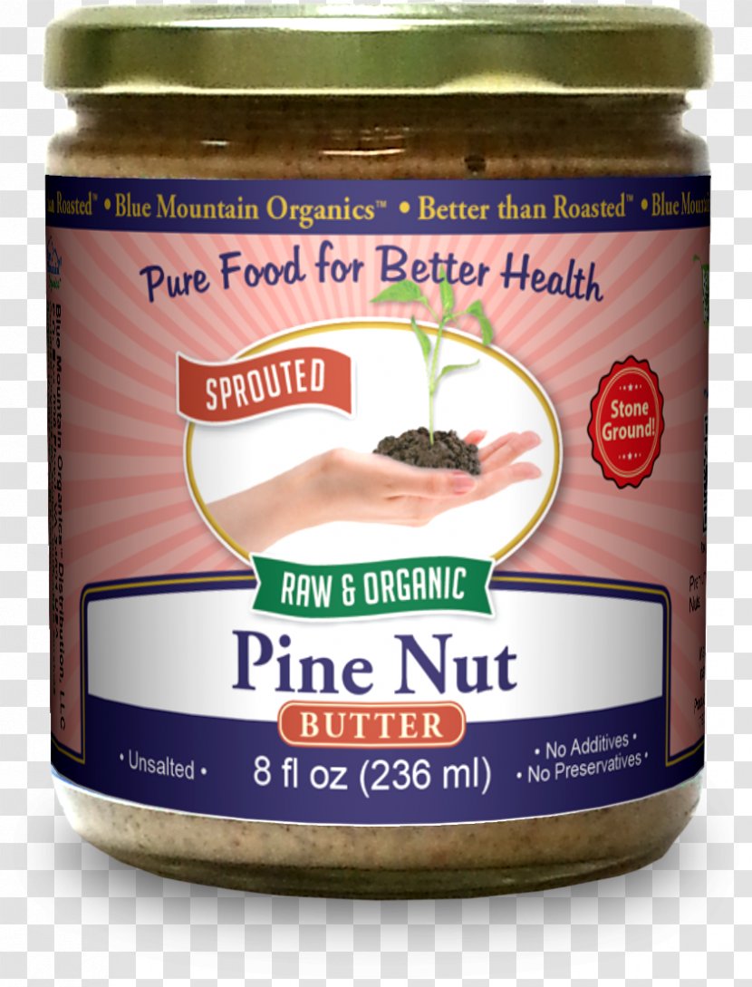 Raw Foodism Organic Food Nut Butters Nutrition - Ingredient - Butter Transparent PNG