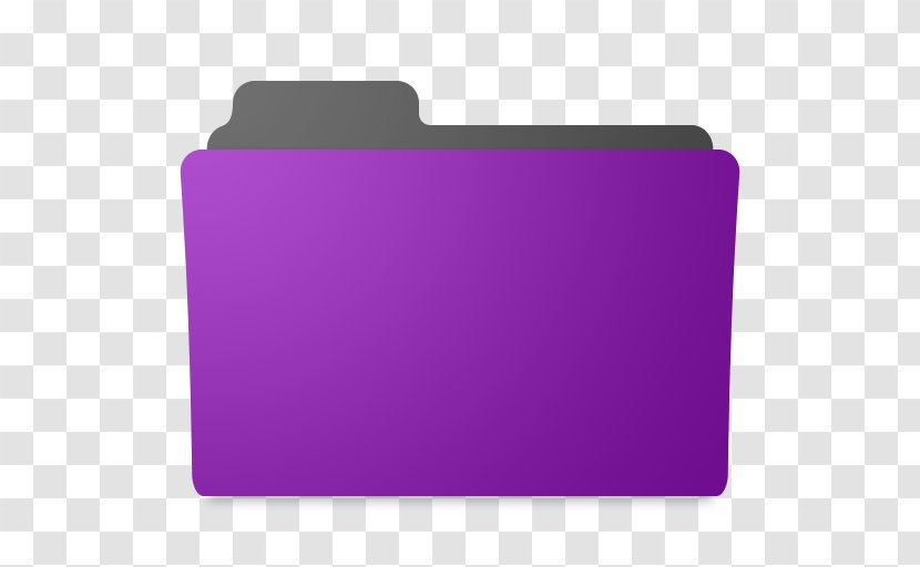 ICO Computer Network Directory Virtual Folder - Purple Icon Transparent PNG