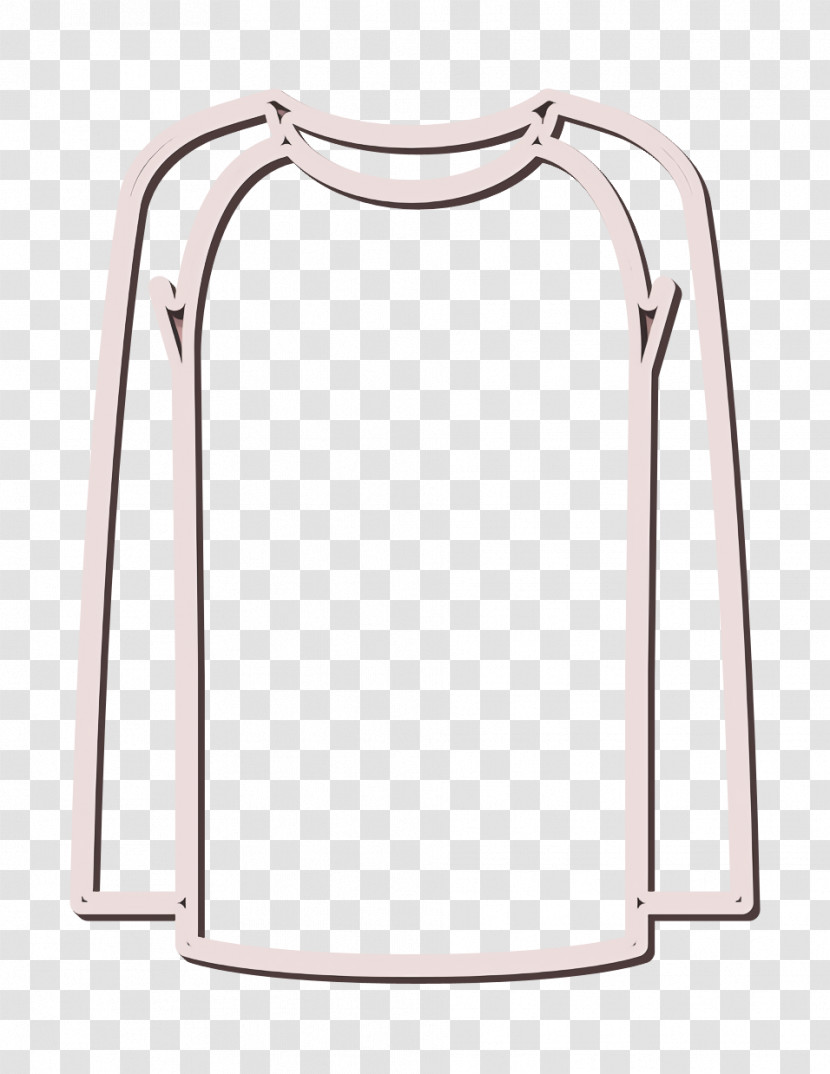Fashion Icon Shirts Icon Long Sleeves T Shirt Icon Transparent PNG
