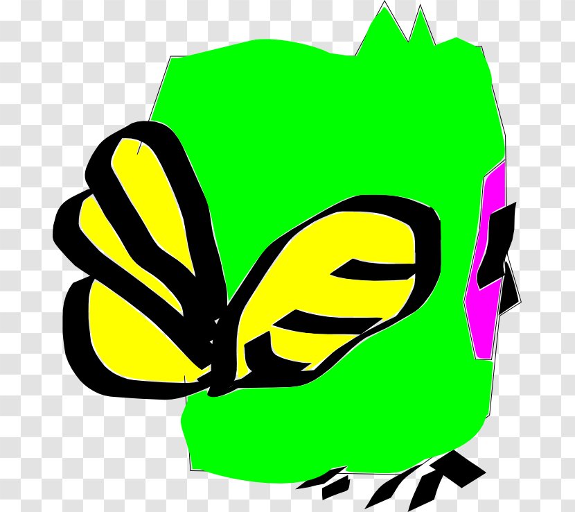 Insect Green Cartoon Clip Art - Leaf Transparent PNG