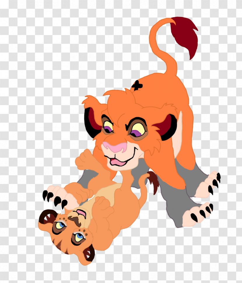 Lion Tiger Nala Scar Simba Transparent PNG