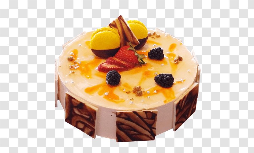 Mousse Bavarian Cream Fruitcake Torte - Fruit Cake - Guava Transparent PNG