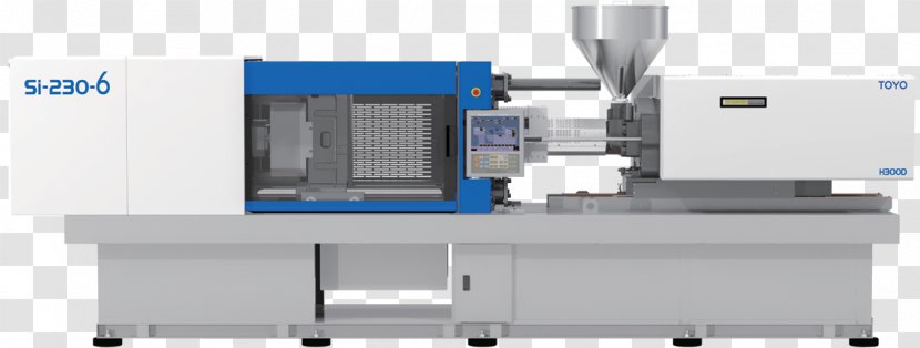 Injection Molding Machine Moulding Press Plastic - Milacron Transparent PNG