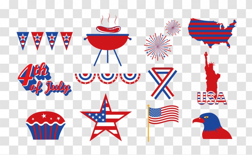 Independence Day Drawing Illustration - Art - Barbecue United States Transparent PNG