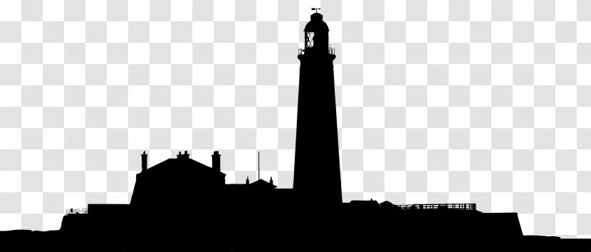 Silhouette Landscape Drawing Clip Art - City - Lighthouse Transparent PNG