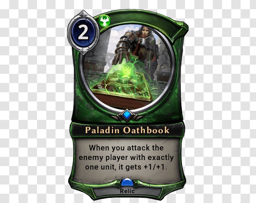 Eternal Hearthstone Card Game Playing - Paladin Calling Transparent PNG