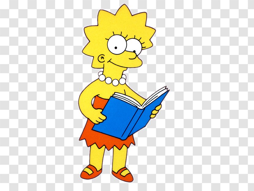Lisa Simpson Bart Homer Marge Maggie - Cartoon Transparent PNG