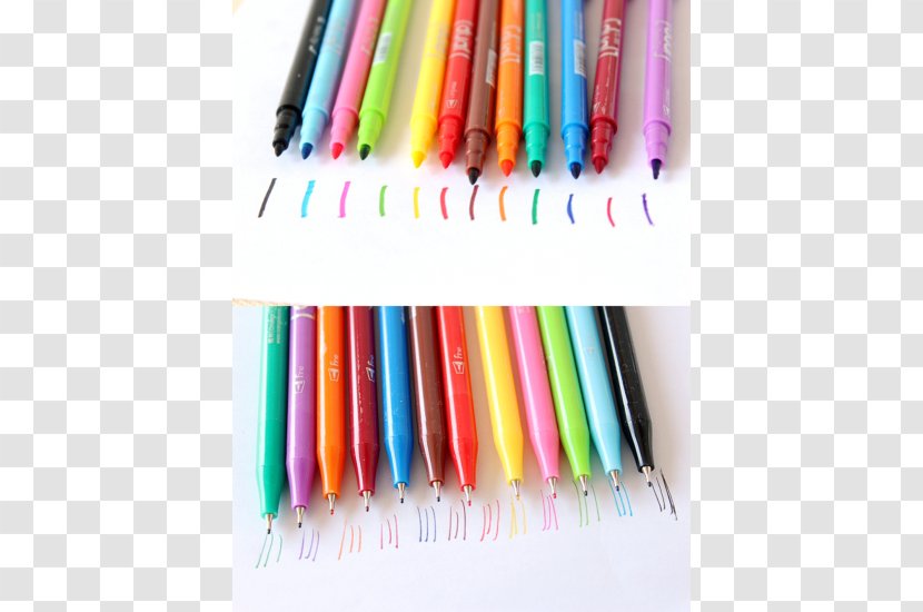Pencil Writing Implement Permanent Marker Pen - Color Transparent PNG