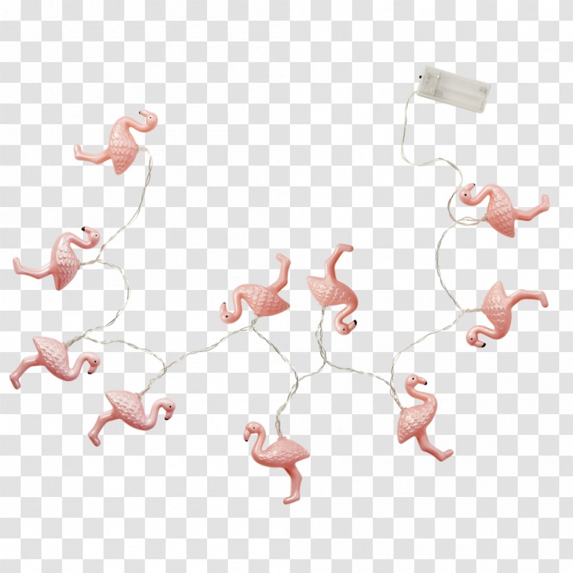 Lighting Flamingo Christmas Lights Pineapple - Light String Transparent PNG