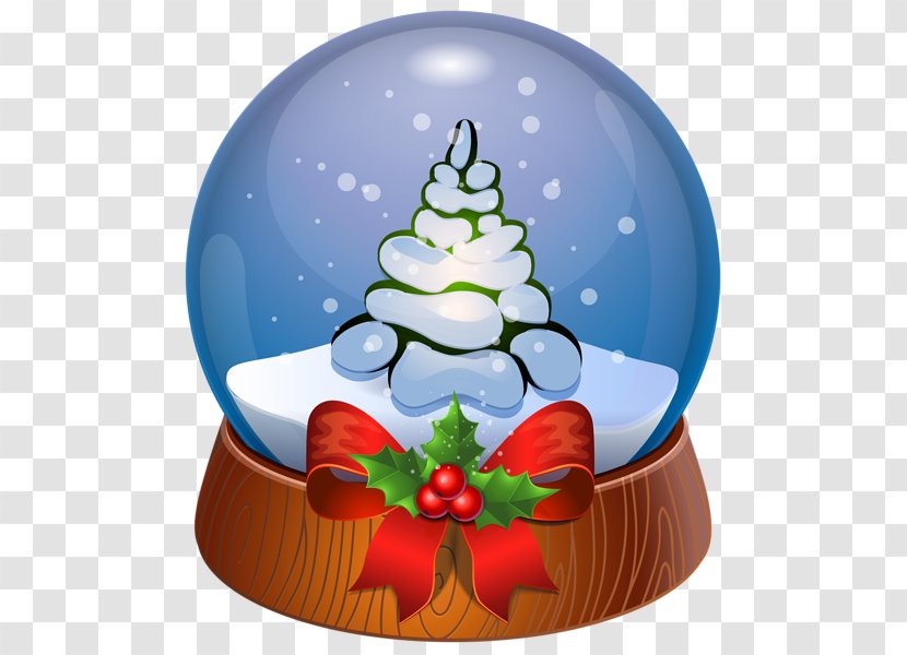 Santa Claus Snow Globes Christmas Clip Art Transparent PNG