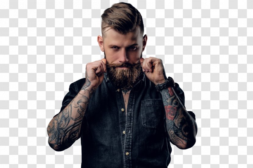 Beard Barber Hairstyle Cosmetologist - Man Transparent PNG