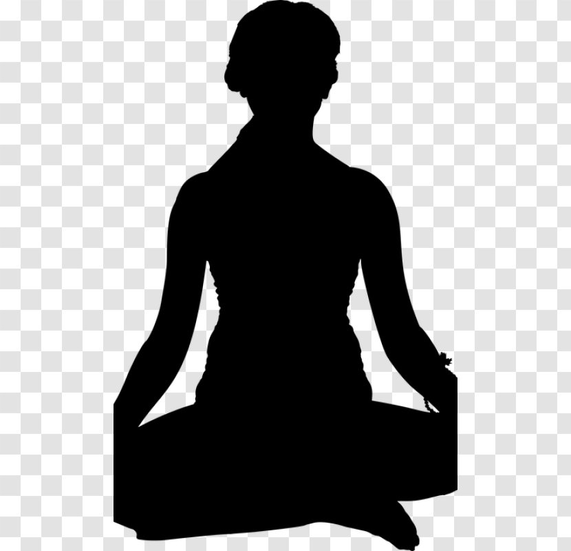 Meditation Silhouette Person Yoga Transparent PNG