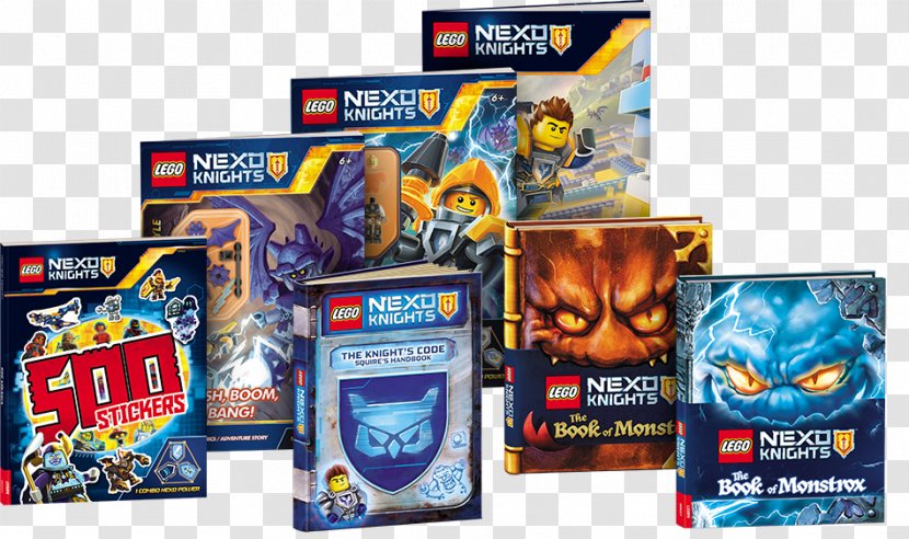 Lego Minifigure The Knights' Code Worlds LEGO 70315 NEXO KNIGHTS Clay's Rumble Blade - Book - Minifigures Ninjago Transparent PNG