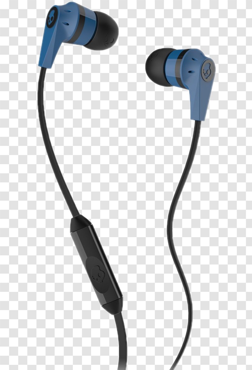 Skullcandy INK’D 2 Microphone Headphones Apple Earbuds Transparent PNG