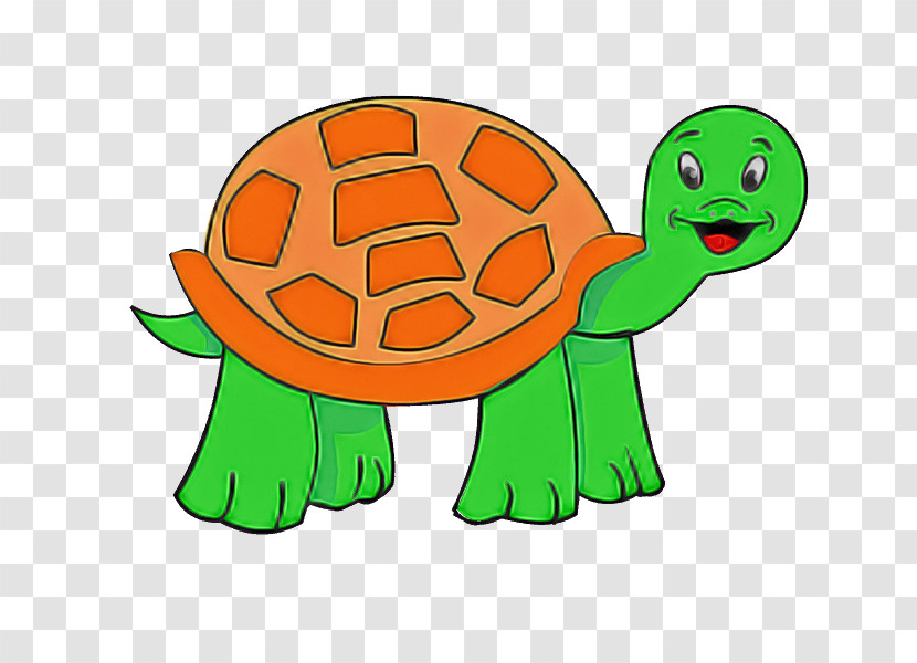 Tortoise Green Turtle Cartoon Reptile Transparent PNG