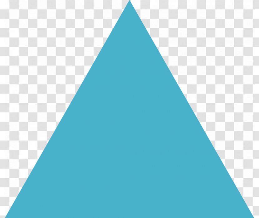 Triangle Pattern - Teal - Transparent Shapes Cliparts Transparent PNG